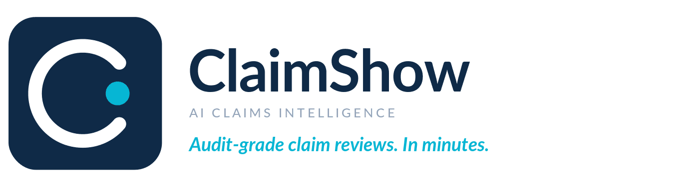 ClaimShow — AI Claims Intelligence